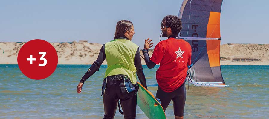 Kitesurf Intensive Basic Course + 3
